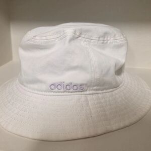 adidas White Bucket Hat